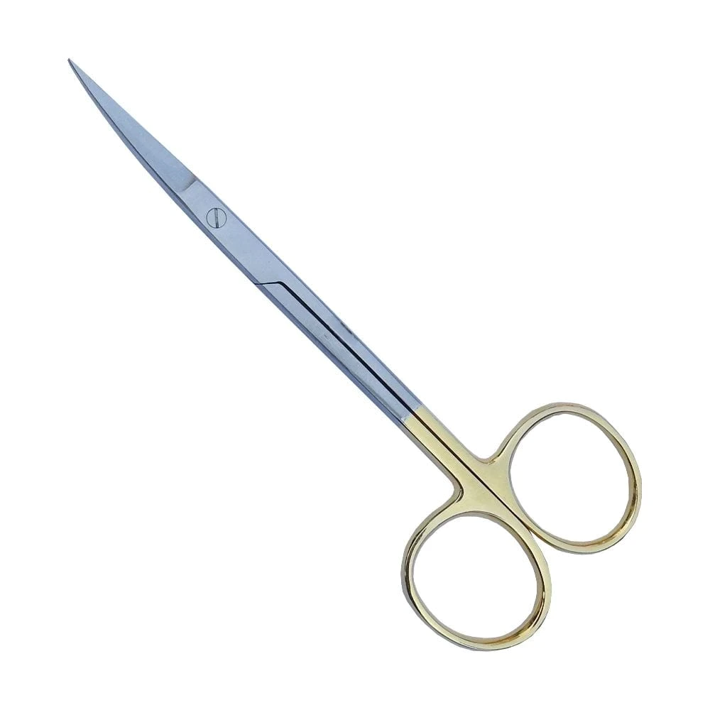 Metzenbaum Scissors Curved Gold Handle